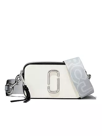 MARC JACOBS | Ledertasche - Mini Bag THE SNAPSHOT | weiss