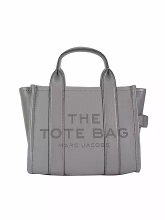 MARC JACOBS | Ledertasche - Mini Tote Bag THE MINI TOTE BAG | grau