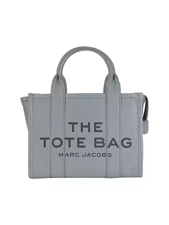 MARC JACOBS | Ledertasche - Mini Tote Bag THE MINI TOTE BAG | grau