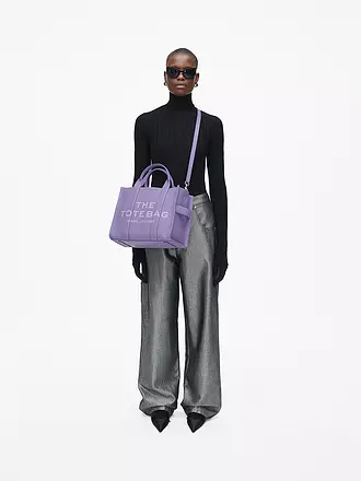 MARC JACOBS | Ledertasche - Tote Bag  THE MEDIUM TOTE LEATHER | lila