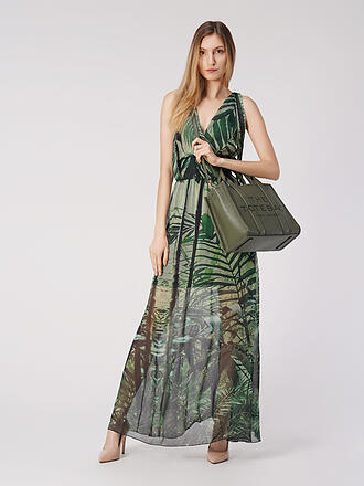 MARC JACOBS | Ledertasche - Tote Bag THE MEDIUM TOTE BAG | olive