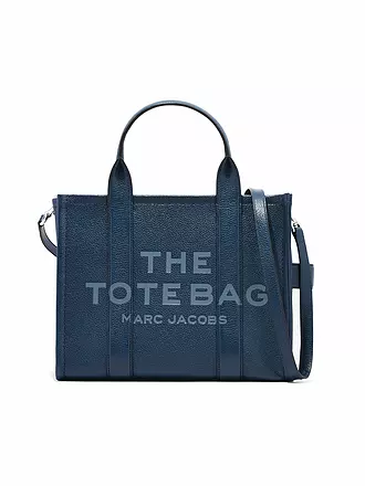 MARC JACOBS | Ledertasche - Tote Bag THE MEDIUM TOTE LEATHER | blau