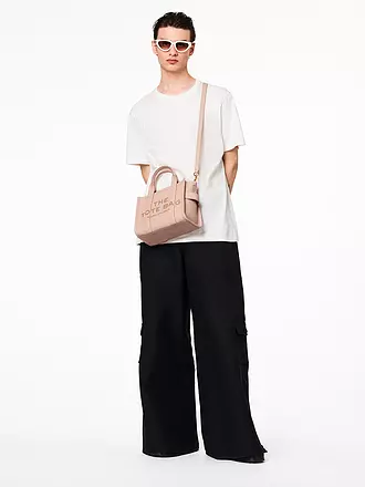 MARC JACOBS | Ledertasche - Tote Bag THE SMALL TOTE LEATHER | rosa