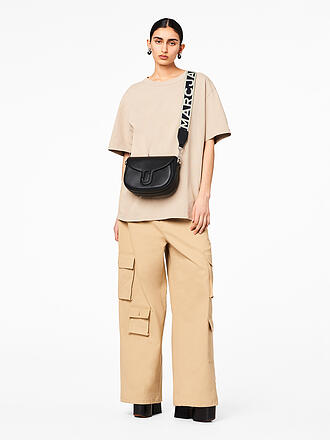 MARC JACOBS | Ledertasche - Umhängetasche THE MESSENGER | schwarz
