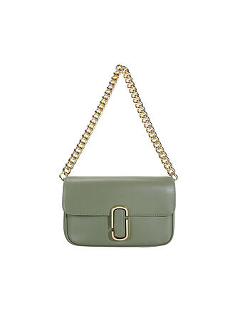 MARC JACOBS | Ledertasche - Umhängetasche THE SOFT SHOULDER BAG | olive