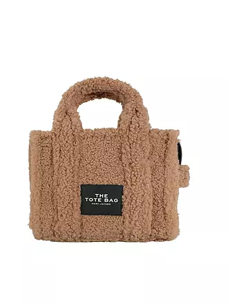 MARC JACOBS | Tasche - Tote Bag THE SMALL TOTE FAKE FUR | braun