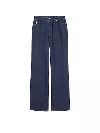 MARC O' POLO DENIM | Highwaist Jeans Flared Fit | blau