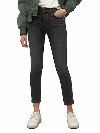 MARC O' POLO DENIM | Highwaist Jeans Skinny Fit 7/8 | blau