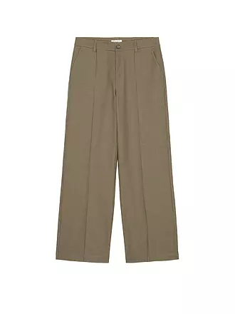 MARC O' POLO DENIM | Hose Wide Leg | braun