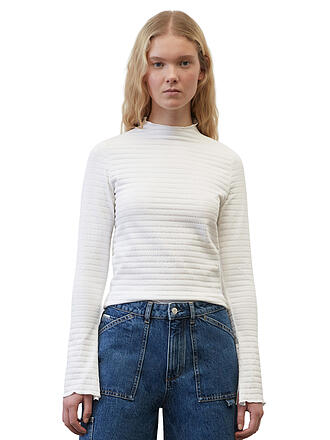 MARC O' POLO DENIM | Langarmshirt Cropped Fit | hellblau