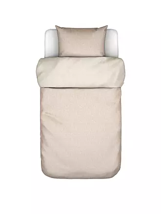 MARC O'POLO HOME | Flanell Bettwäsche EILIF 70x90cm/140x200cm Oatmeal | hellgrau