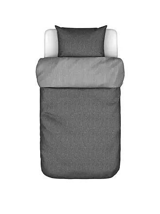 MARC O'POLO HOME | Flanell Bettwäsche EILIF 70x90cm/140x200cm Oatmeal | hellgrau