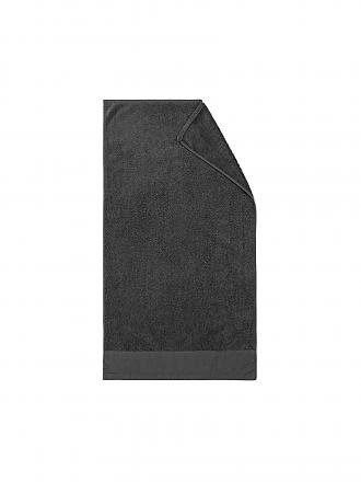 MARC O'POLO HOME | Handtuch Linan 50x100cm (Anthracite) | dunkelgrün