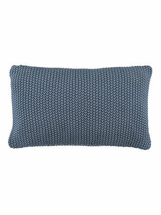 MARC O'POLO HOME | Kissen Nordic Knit 30x60cm Sandstone | blau