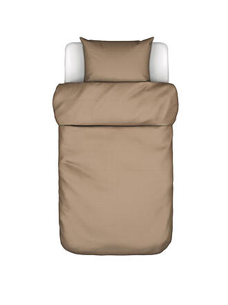 MARC O'POLO HOME | Perkal Bettwäsche SENJA 70x90cm / 140x200cm Walnut | camel