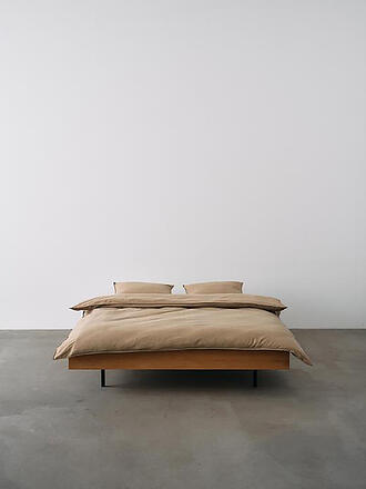 MARC O'POLO HOME | Perkal Bettwäsche SENJA 70x90cm / 140x200cm Walnut | camel