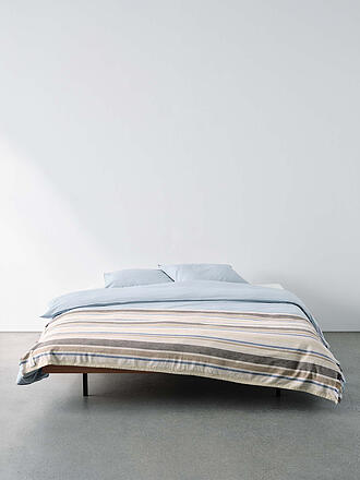 MARC O'POLO HOME | Perkal Bettwäsche Tove 70x90cm / 140x200cm Pale Yellow | hellblau