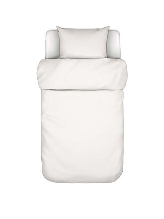 MARC O'POLO HOME | Perkal Bettwäsche Tove 70x90cm / 140x200cm Pale Yellow | weiss