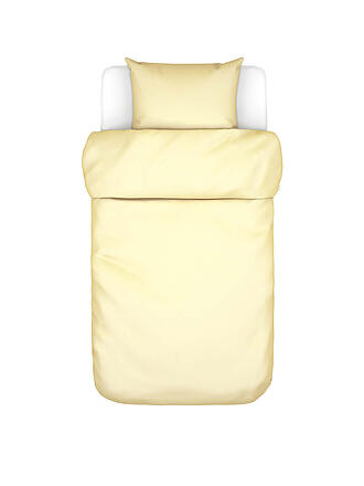 MARC O'POLO HOME | Perkal Bettwäsche Tove 70x90cm / 140x200cm Pale Yellow | grün