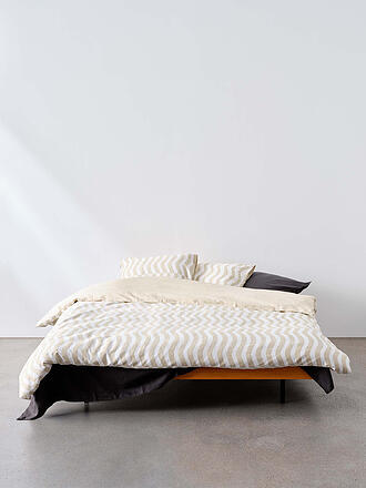 MARC O'POLO HOME | Satin Bettwäsche FILIP 70x90cm / 140x200cm Oyster Gray | mint