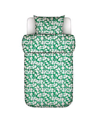 MARC O'POLO HOME | Satin Bettwäsche HANNE 70x90cm / 140x200cm Vivid Green | gelb