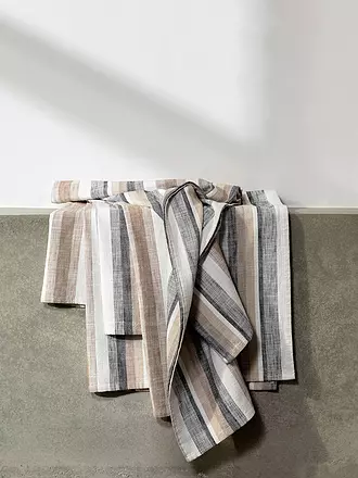 MARC O'POLO HOME | Strandtuch 100x200cm Klappen Hammam Neutral | gelb