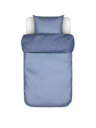 MARC O'POLO HOME | Tencel Bettwäsche MALTHE 70x90cm/140x200cm Light Grey | hellblau