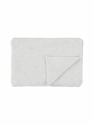 MARC O'POLO HOME | Wohndecke Nordic Knit 130x170cm (Oatmeal) | creme