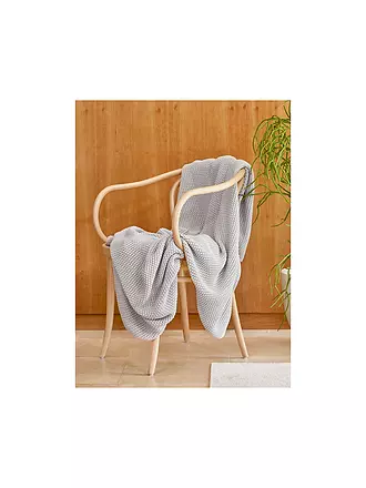 MARC O'POLO HOME | Wohndecke Nordic Knit 130x170cm (Oatmeal) | silber