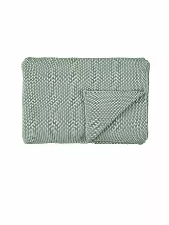MARC O'POLO HOME | Wohndecke Nordic Knit 130x170cm (Oatmeal) | grün