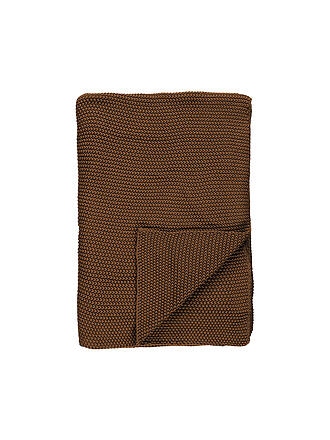 MARC O'POLO HOME | Wohndecke Nordic Knit 130x170cm (Oatmeal) | braun