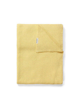 MARC O'POLO HOME | Wohndecke Nordic Knit 130x170cm (Oatmeal) | gelb