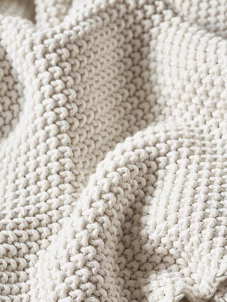 MARC O'POLO HOME | Wohndecke Nordic Knit 130x170cm (Offwhite) | gelb