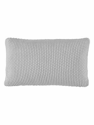 MARC O'POLO HOME | Zierkissen Nordic Knit 30x60cm (Offwhite) | silber
