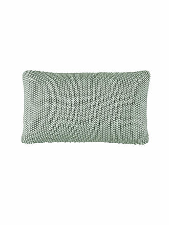 MARC O'POLO HOME | Zierkissen Nordic Knit 30x60cm (Offwhite) | grün