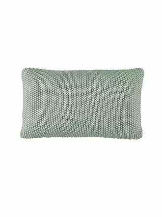 MARC O'POLO HOME | Zierkissen Nordic Knit 30x60cm (Offwhite) | grün