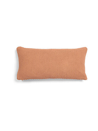 MARC O'POLO HOME | Zierkissen Nordic Knit 30x60cm (Offwhite) | koralle