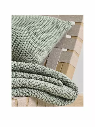 MARC O'POLO HOME | Zierkissen gefüllt 30x60cm Black | grün