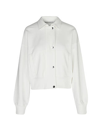 MARC O'POLO |                                                                                                                            Sweatjacke | weiss
