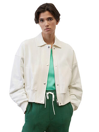 MARC O'POLO |                                                                                                                            Sweatjacke | weiss