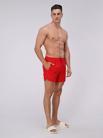 MARC O'POLO | Badeshorts | rot
