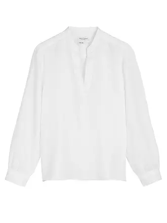 MARC O'POLO | Blusenshirt | weiss