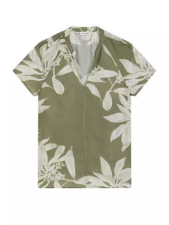 MARC O'POLO | Blusenshirt | dunkelgrün