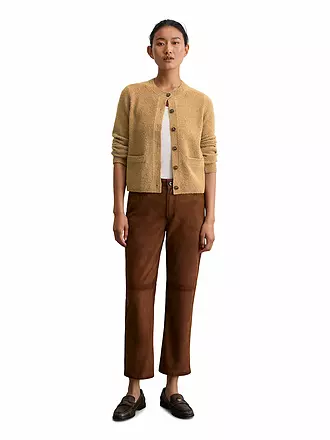MARC O'POLO | Cardigan | hellbraun