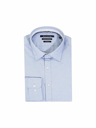 MARC O'POLO | Hemd Shaped-Fit | blau