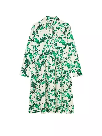 MARC O'POLO | Hemdblusenkleid | grün