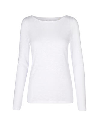 MARC O'POLO | Langarmshirt | weiss