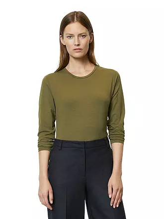 MARC O'POLO | Langarmshirt | olive