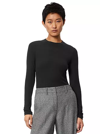MARC O'POLO | Langarmshirt | schwarz