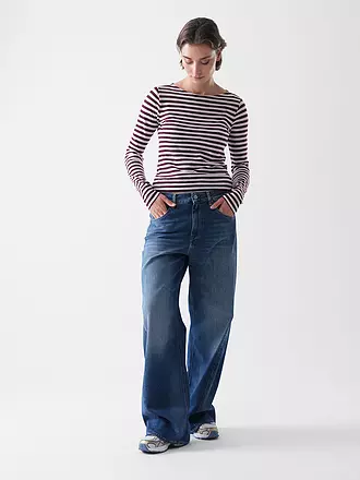 MARC O'POLO | Langarmshirt | dunkelrot